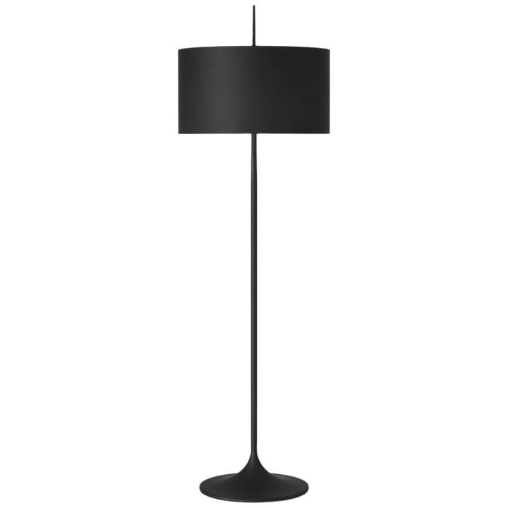 Spinet 62" Floor Lamp, a premium Decorative light by Visual Comfort & Co. Close - up image of its design.