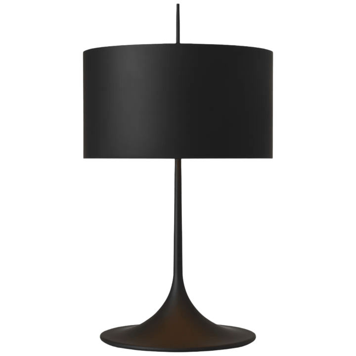 Spinet 26" Modern Trumpet Table Lamp, a premium Decorative light by Visual Comfort & Co. Close - up image of its design.