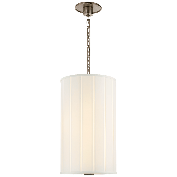 Perfect Pleat Tall Hanging Shade, a premium Hanging Shade light by Visual Comfort & Co. Close - up image of its design.