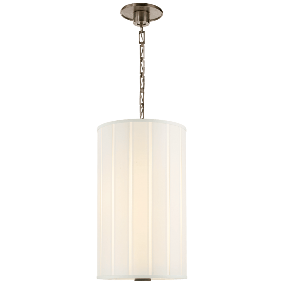 Perfect Pleat Tall Hanging Shade, a premium Hanging Shade light by Visual Comfort & Co. Close - up image of its design.