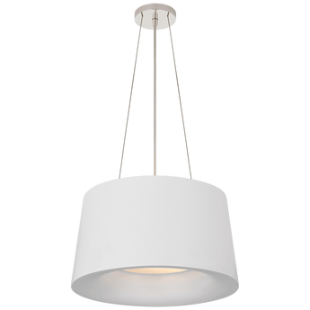 Halo Small Hanging Shade in Matte White