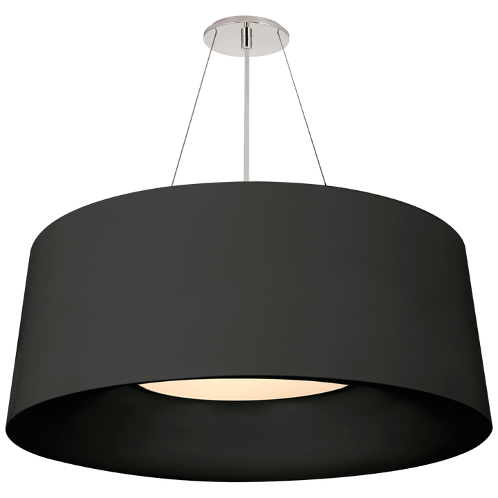 Halo Medium Hanging Shade in Matte Black