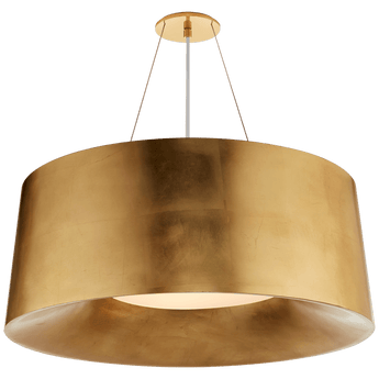 Halo Medium Hanging Shade in Gild