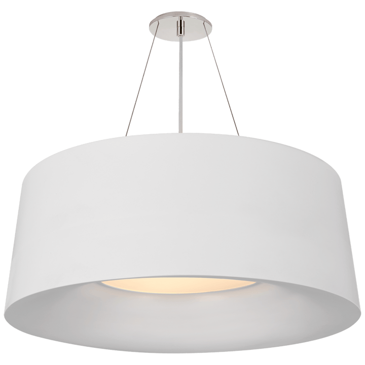 Halo Medium Hanging Shade in Matte White