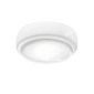 Bot Large Ceiling/Wall Lamp - Matt White / White Crystal / E27