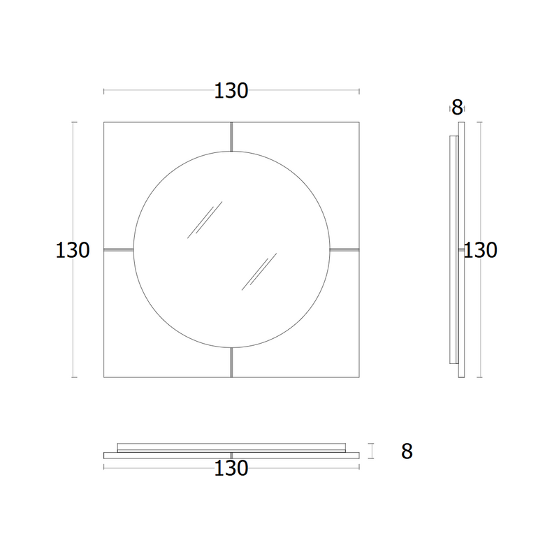 Black&More Mirror Lights Blueprint