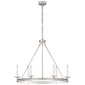 Launceton Ring Chandelier in Polished Nickel