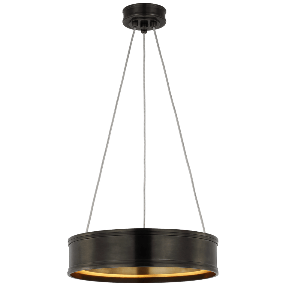 Connery 14" Ring Pendant in Bronze