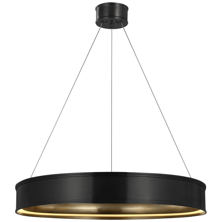 Connery 30" Ring Chandelier in Bronze