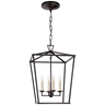 Darlana Small Lantern in Aged Iron