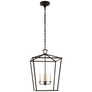 Darlana Medium Lantern in Aged Iron