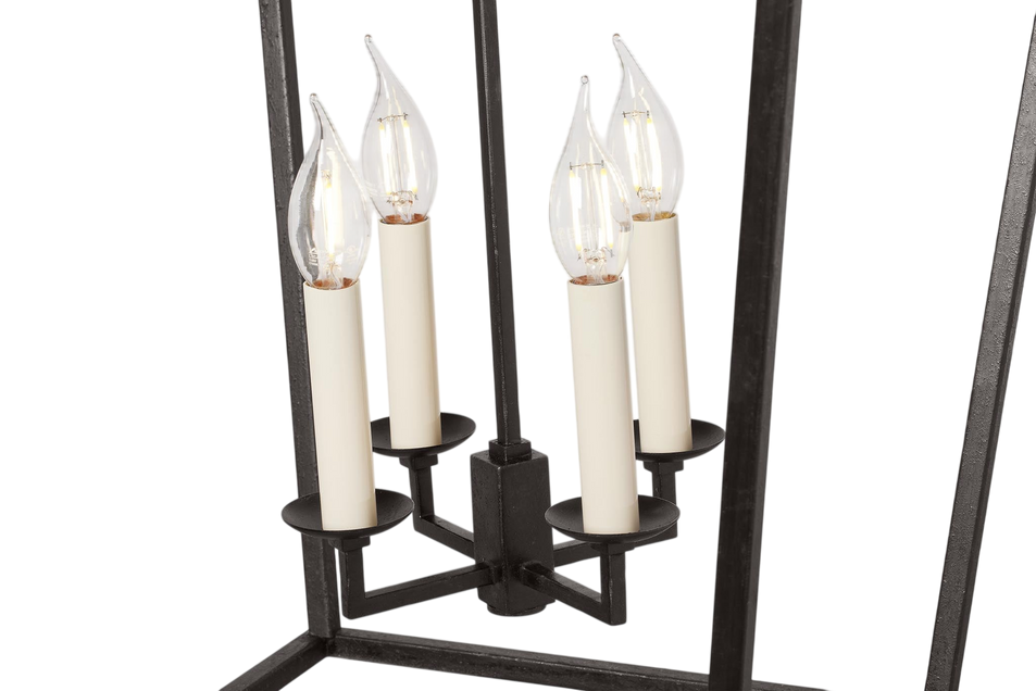 Darlana Medium Lantern in Aged Iron