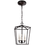 Darlana Mini Lantern in Aged Iron