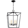 Darlana Large Lantern in Aged Iron