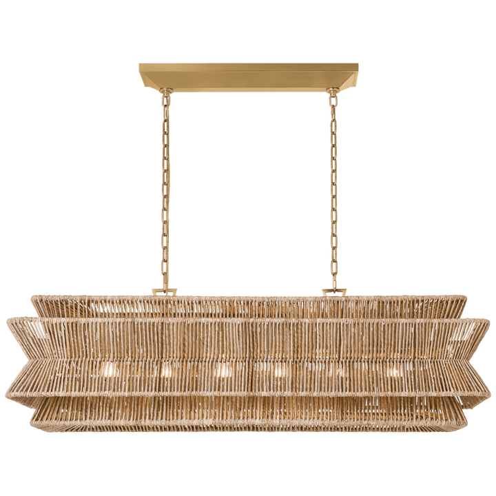 Antigua 54" Linear, a premium Linear light by VCGallery Italy. Close - up image of its design.