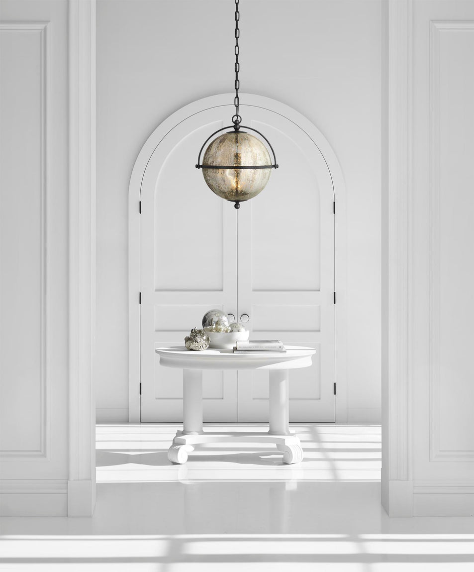 Bayridge Large Pendant, a premium Pendant light by Visual Comfort. Close - up image of its design.