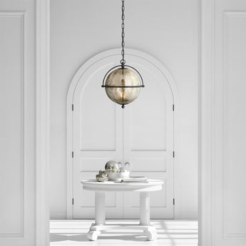 Bayridge Large Pendant, a premium Pendant light by Visual Comfort. Close - up image of its design.