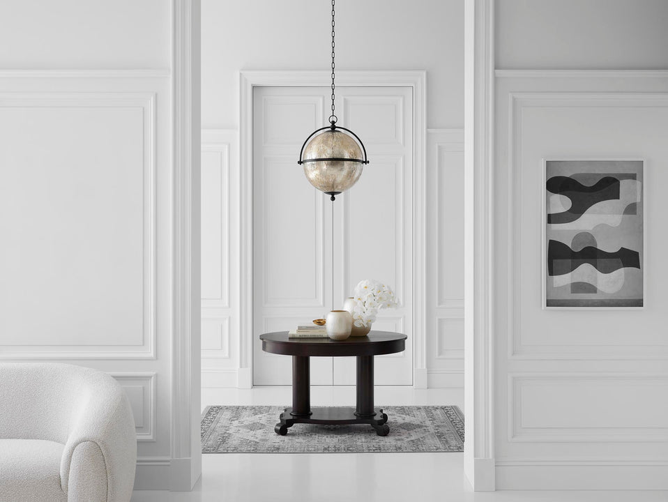 Bayridge XL Pendant, a premium Pendant light by Visual Comfort. Close - up image of its design.