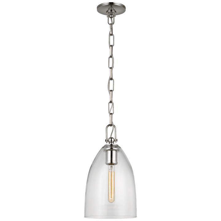 Andros Medium Pendant, a premium Pendant light by Visual Comfort & Co. Close - up image of its design.