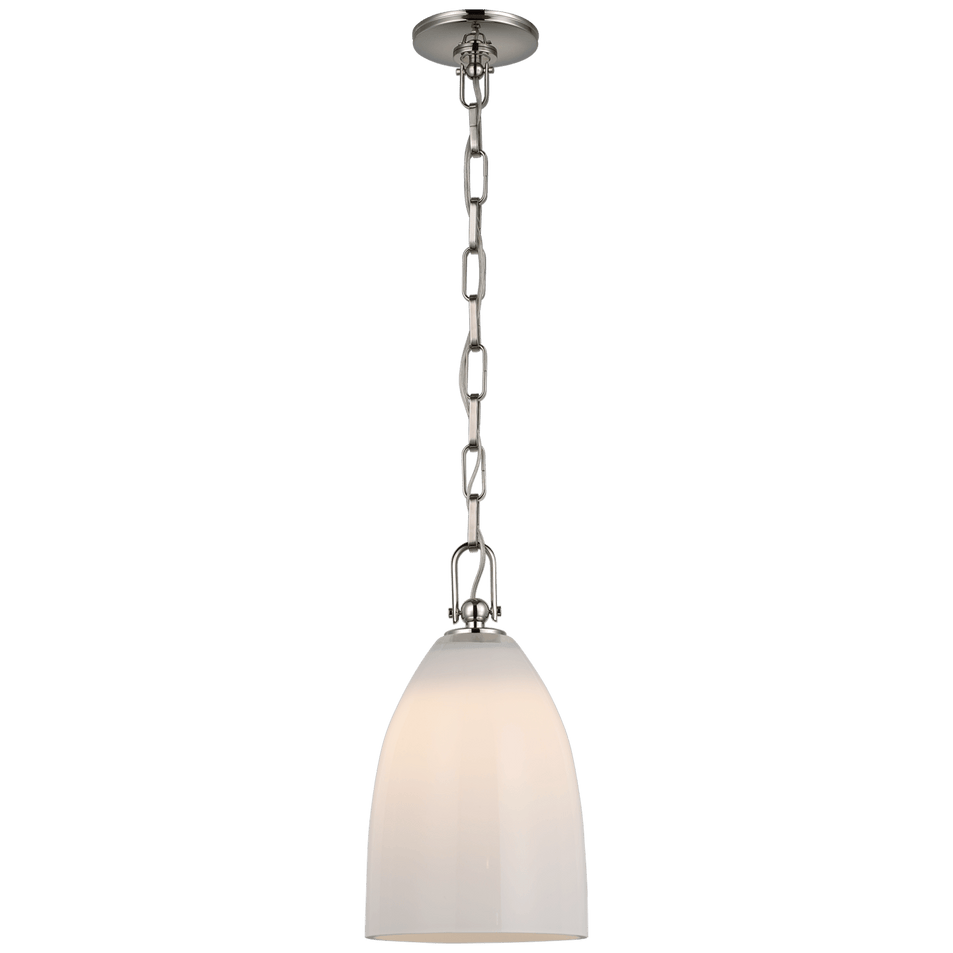 Andros Medium Pendant, a premium Pendant light by Visual Comfort & Co. Close - up image of its design.