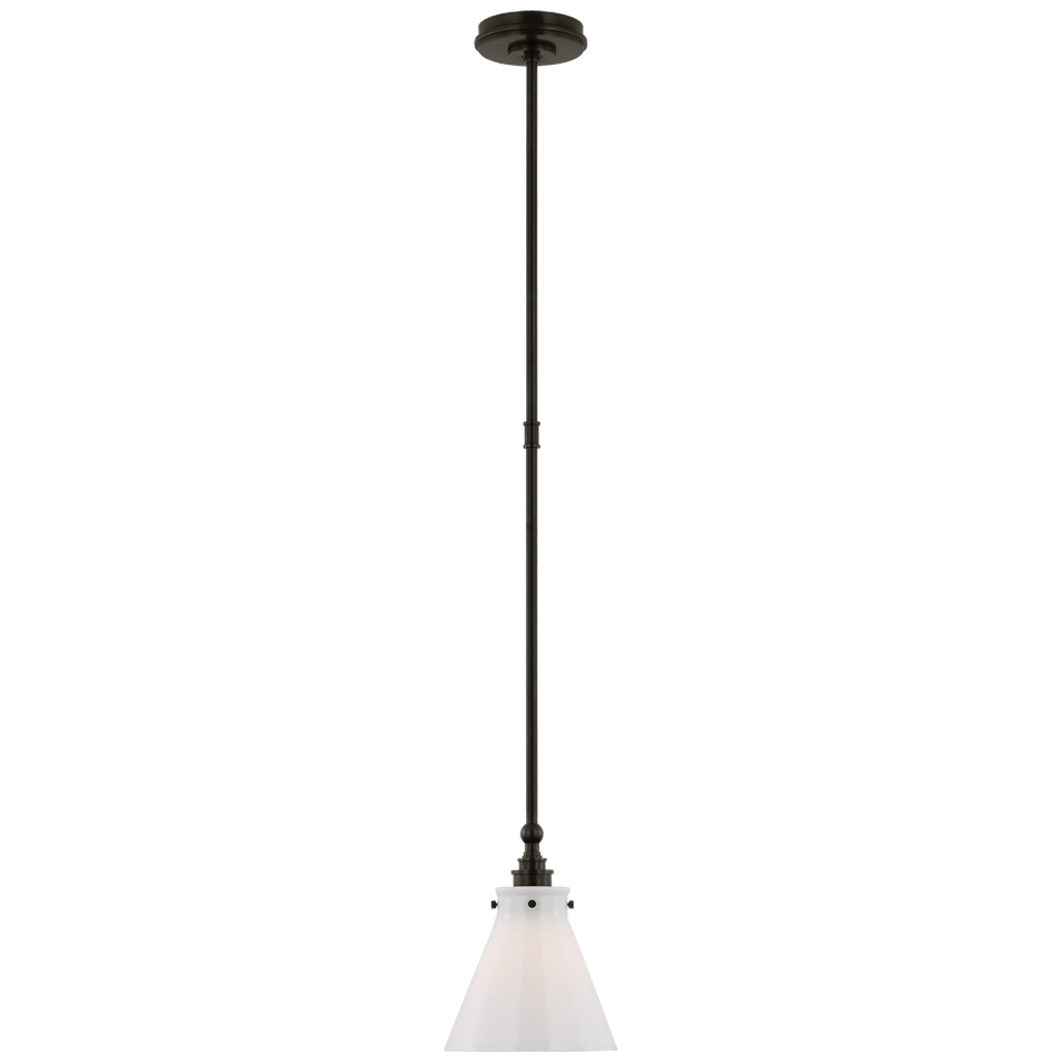 Parkington 9" Pendant, a premium Pendant light by Visual Comfort & Co. Close - up image of its design.