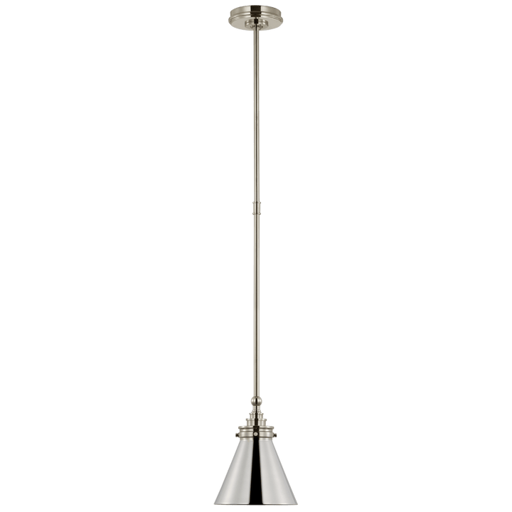 Parkington 9" Pendant, a premium Pendant light by VCGallery Italy. Close - up image of its design.