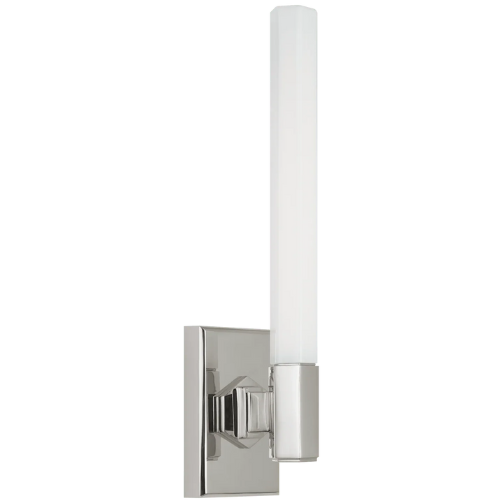 Hawthorne 13" Single Bath Light, a premium Bath light by VCGallery Italy. Close - up image of its design.