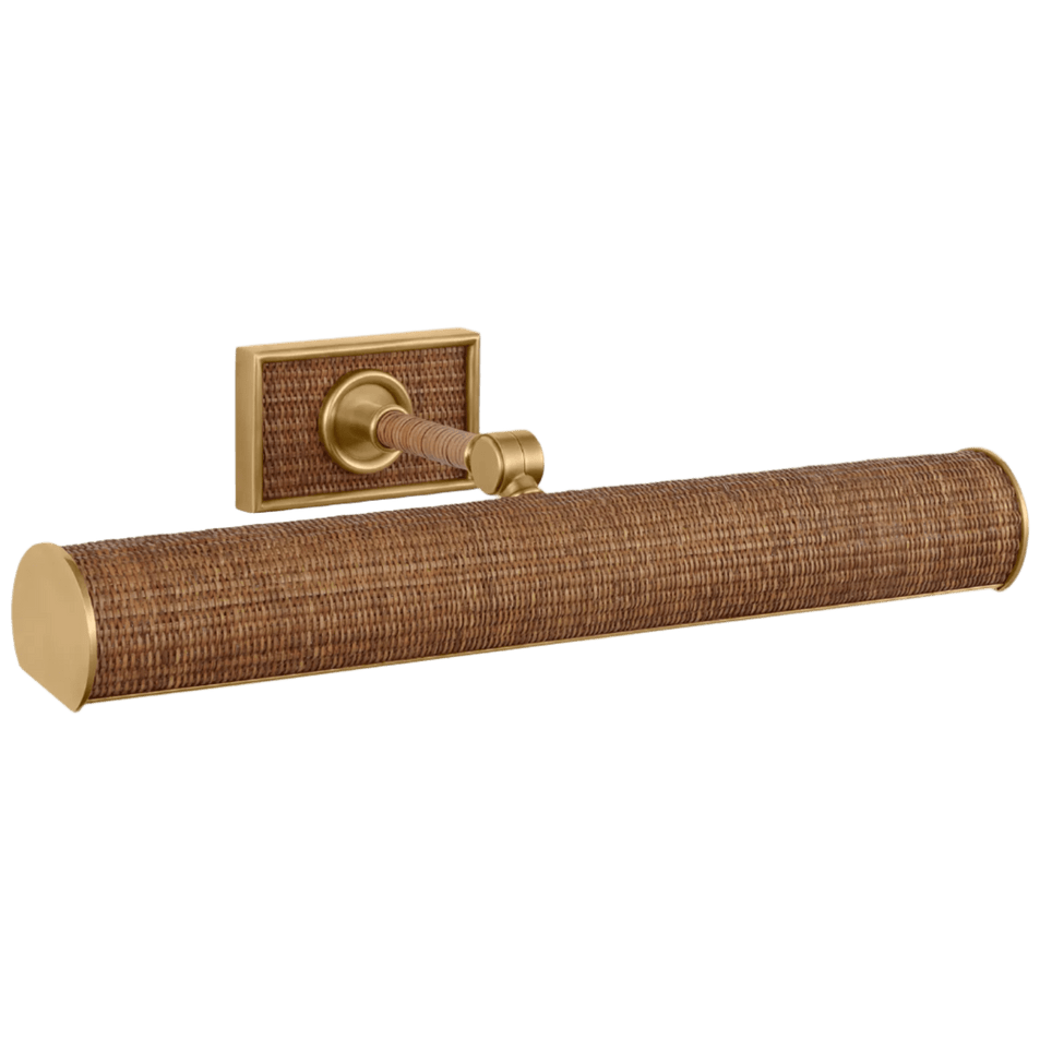 Halwell 18" Picture Light, a premium Picture light by Visual Comfort & Co. Close - up image of its design.