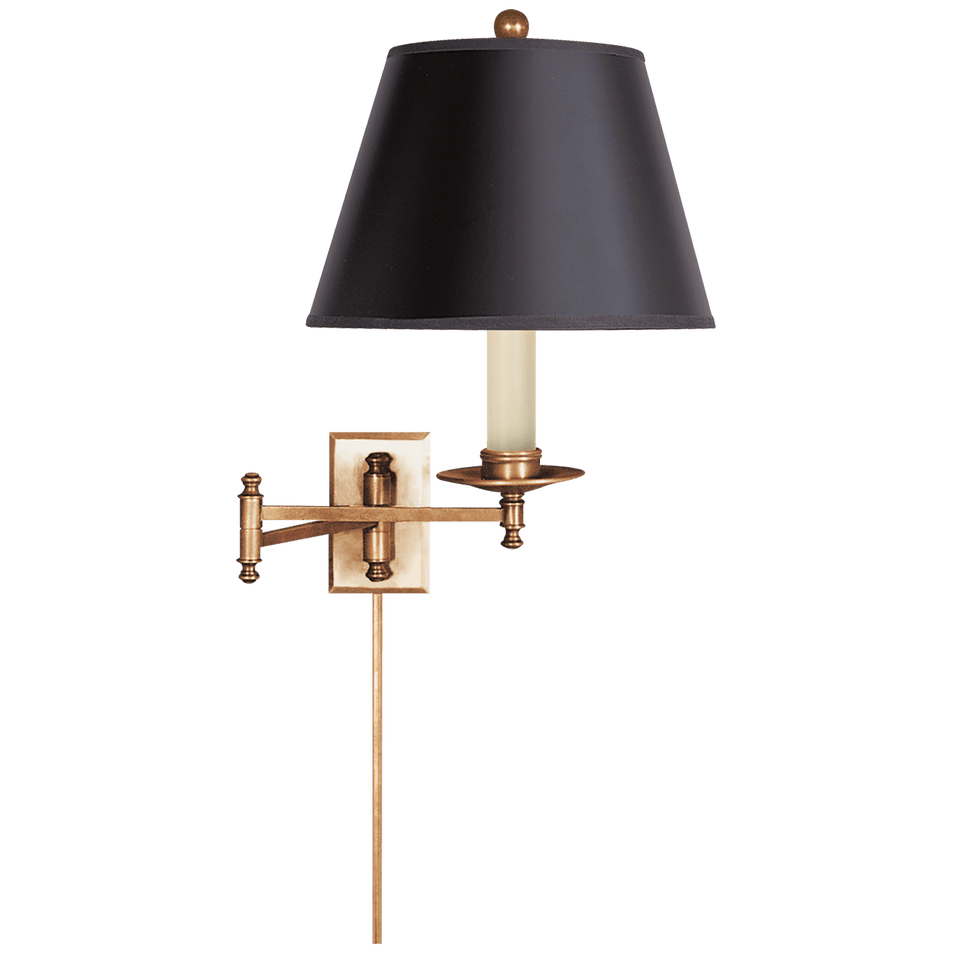 Dorchester Swing Arm, a premium Functional light by VCGallery Italy. Close - up image of its design.