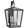 Darlana Medium Bracket Lantern in Bronze