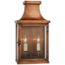 Bedford Wide Short 3/4 Lantern, a premium Wall light by Visual Comfort & Co. Close - up image of its design.