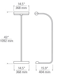 Calumn 43 Floor Lamp Blueprint