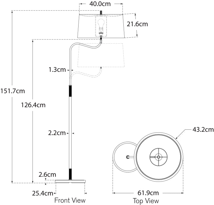 Canto Large Adjustable Floor Lamp Blueprint