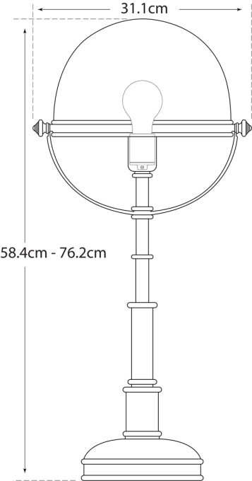 Carthage Table Lamp Blueprint