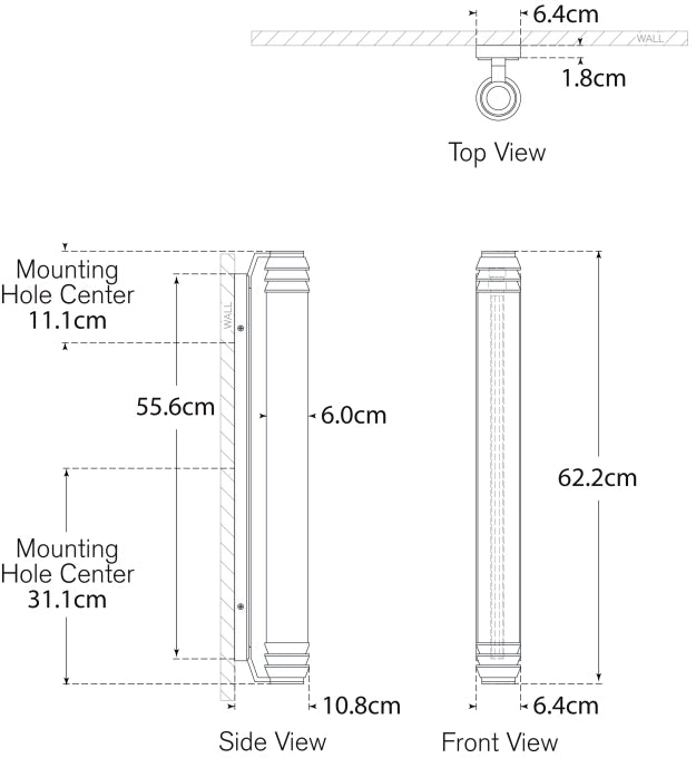 Chadwell 25" Sconce Blueprint