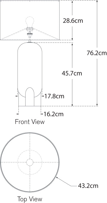 Chalon Large Table Lamp Blueprint