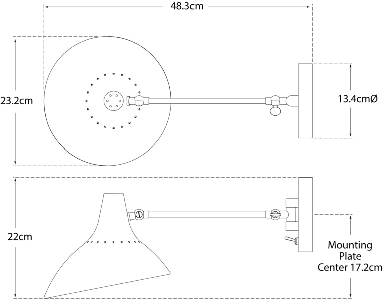 Charlton Wall Light Blueprint