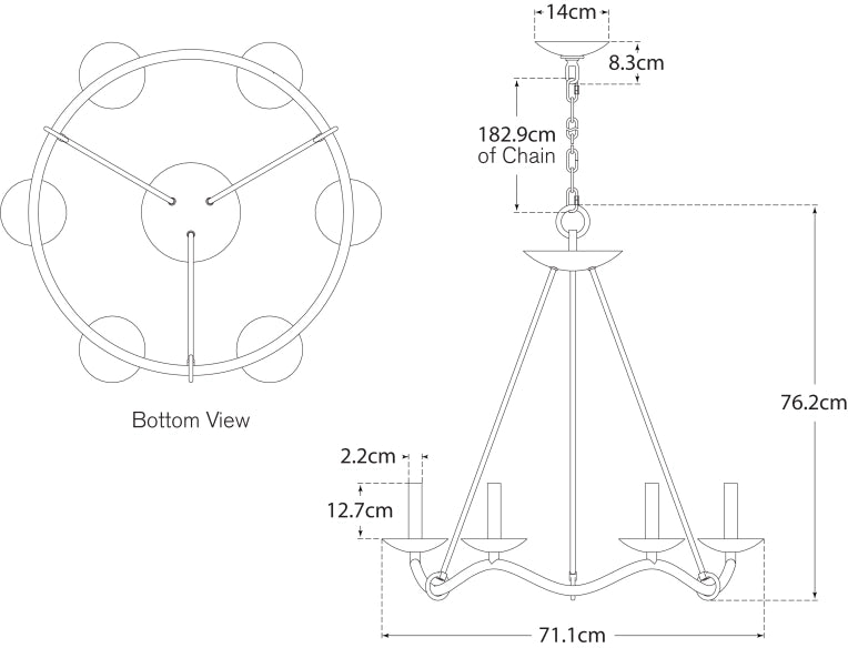 Choros Chandelier Blueprint