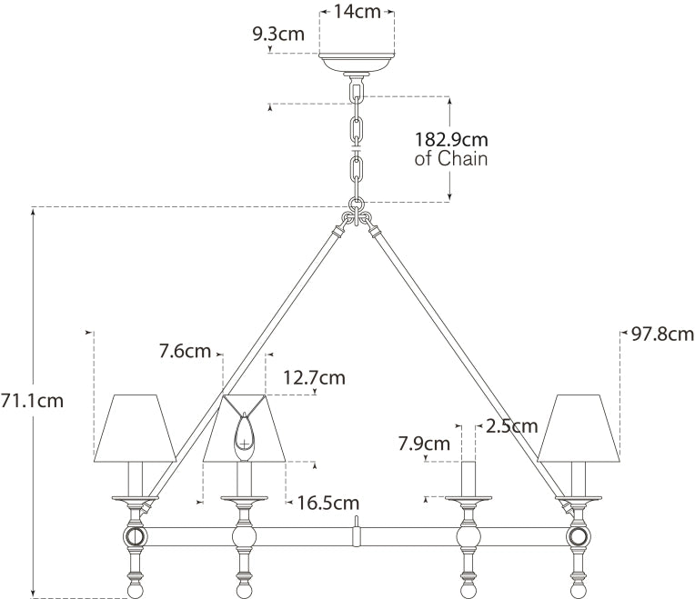 Classic Ring Chandelier Blueprint