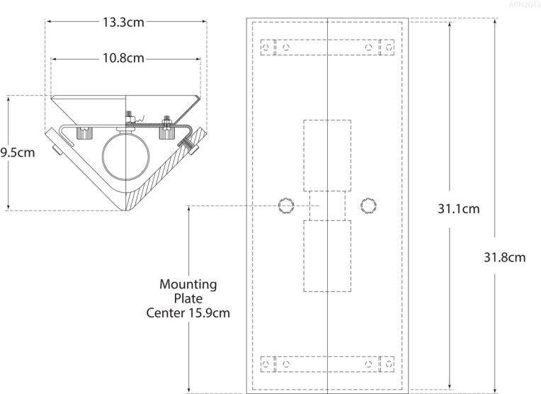 Clayton Wall Sconce Blueprint