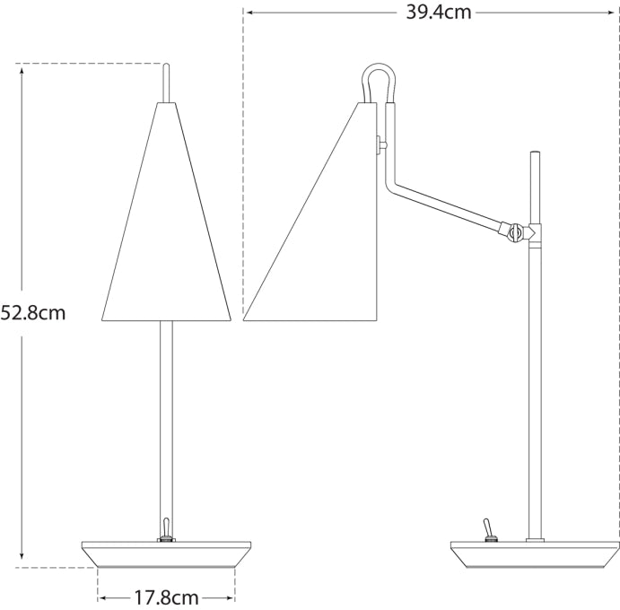 Clemente Table Lamp Blueprint