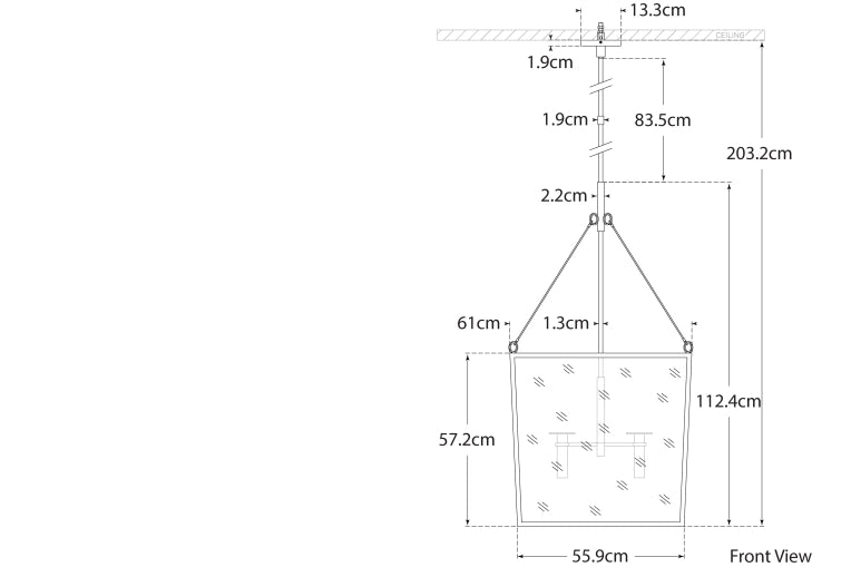 Cochere Large Lantern Blueprint