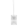Glossy Chrome / 48cm Crystal