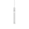 Glossy Chrome / 80cm Crystal