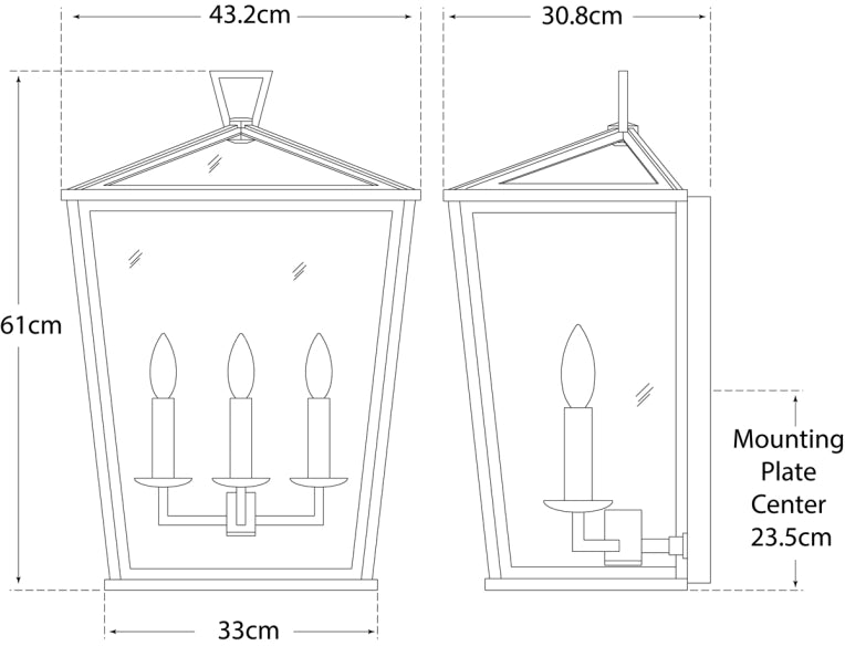 Darlana Large 3/4 Lantern Blueprint