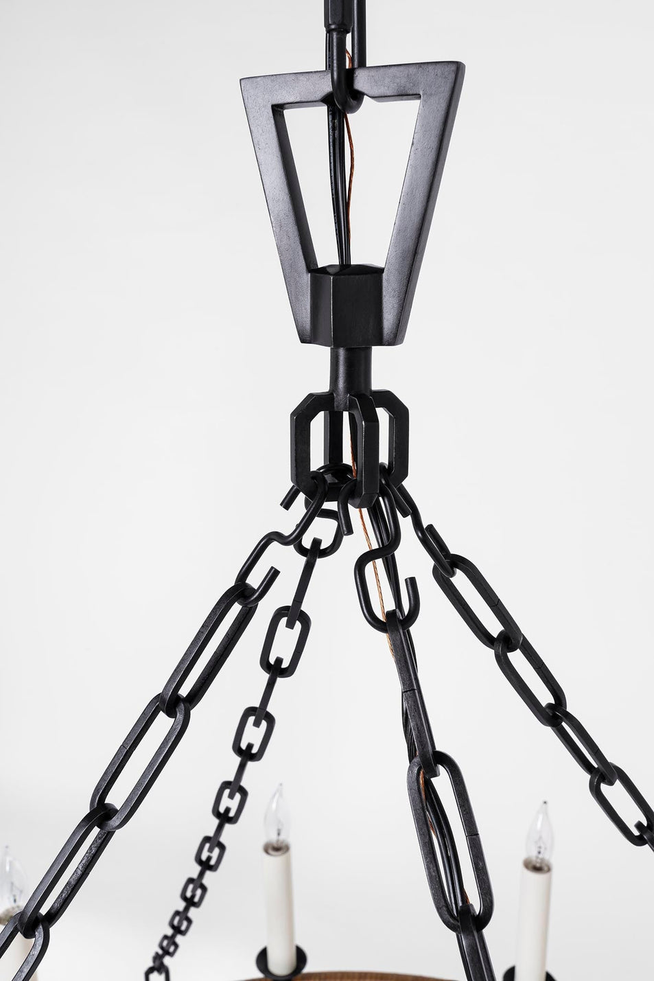 Darlana Large Wrapped Ring Chandelier