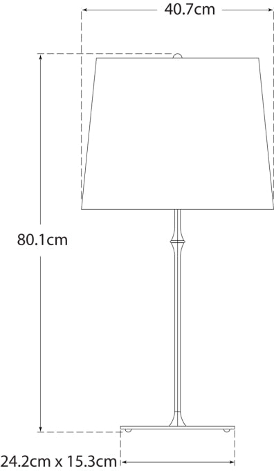 Dauphine Table Lamp Blueprint