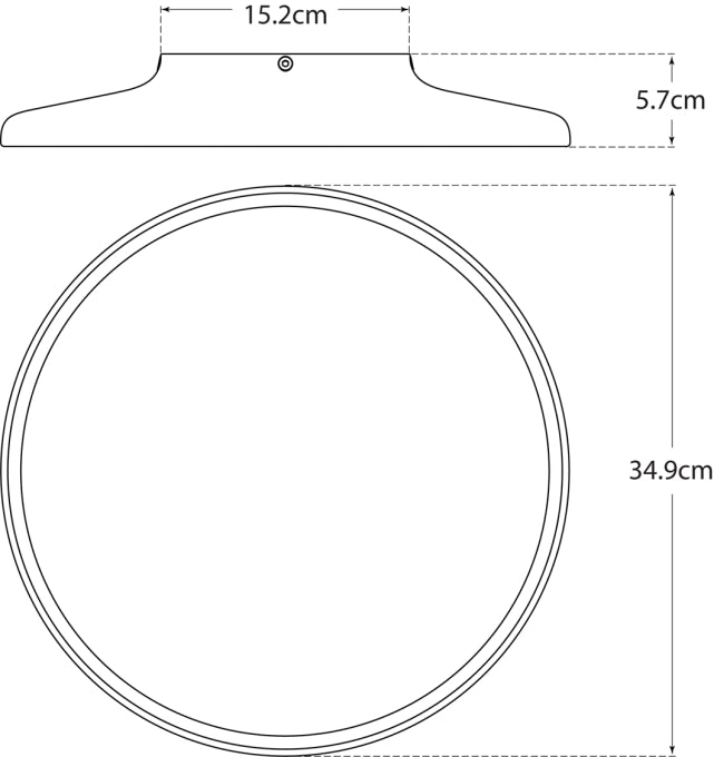 Dot 13" Flush Mount Blueprint