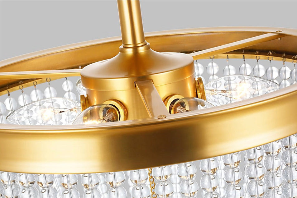 Summerhill Semi Flush Mount, a premium Flush Mount light by Visual Comfort & Co. Close - up image of its design.