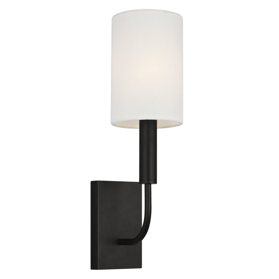 Brianna Sconce, a premium Decorative light by Visual Comfort & Co. Close - up image of its design.